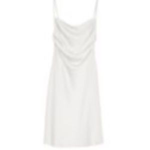 Danielle Bernstein Solid mini slip dress